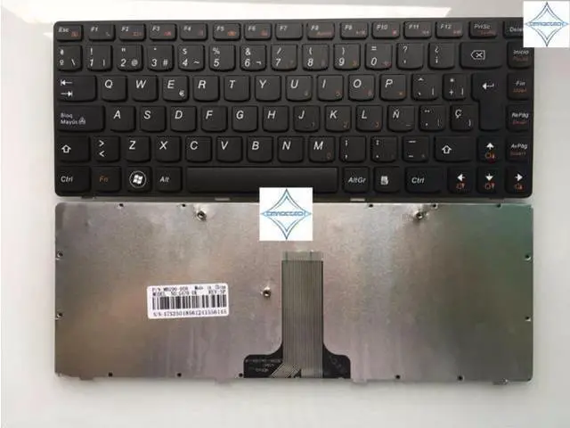 Main image of OEM for LENOVO B470 G470 V470 SP spanish laptop notebook keyboard teclado with frame