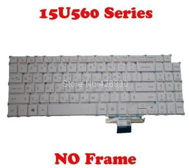 Main image of KR Keyboard For LG 15U560 LG15U56 15UD560 SG-80120-XRA SN5844E AEW73609822 15U560-M 15UD560-GX30K GX51K 15UD560-GX5SE -KX50K