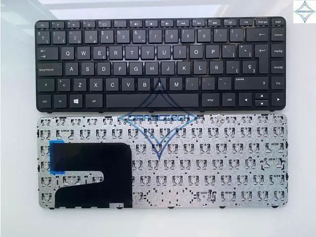 Main image of for HP 240 G2 245 G3 14-N 14-R 14-D 14-g000 14-r000 14-n000 14-w000 14-d000 SP LA Spanish Laptop Keyboard Teclado With Frame