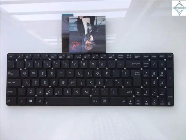 Main image of for ASUS K55 K55A K55N K55V K55VJ K55VM K55VS K55XI Uk united kingdom laptop keyboard 0KNB0-6125UK00