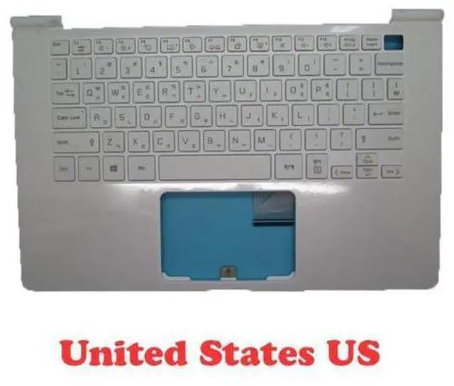 Main image of PalmRest&Backlit US Keyboard For LG 14Z980 MBN652832XX 14Z980-A 14Z980-G 14Z980-T 14Z980-N 14Z980-M H LG14Z98 English Touchpad