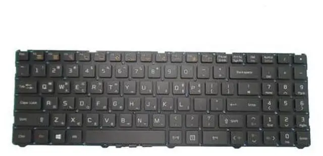 Main image of Laptop Keyboard For LG MP-12K73K0-9207 MP-12K73TQ-9207 AELG9A00020 Korean KR Black