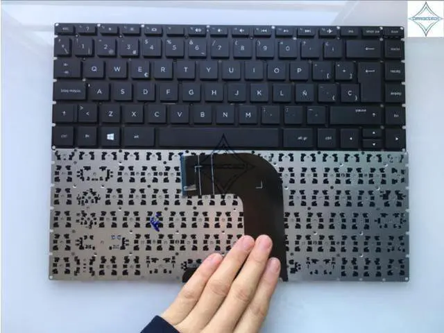 Main image of for HP 14-ac 14-ac000 14-ac100 14-ac600 14-af G3 346 G3 G3 246-G4 240-g4 SP spanish laptop keyboard teclado without frame