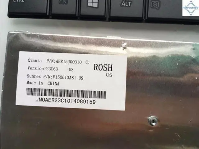 Alt view image 2 of 2 - for Toshiba Satellite C70-A C70-B C70D-A C70D-B C75-B C75-A C75D-A C75D-B US AER15U00310 V1510613AS1 laptop keyboard