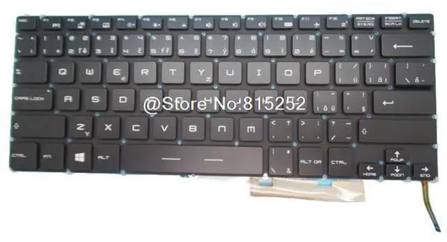 Main image of Laptop Keyboard For MSI GS30 2M-036CZ GS32 6QE-005CZ 6QE-006CZ GS40 6QE-026CZ 6QE-088CZ 6QE-230CZ 6QD-006CZ GS43VR 6RE-021CZ