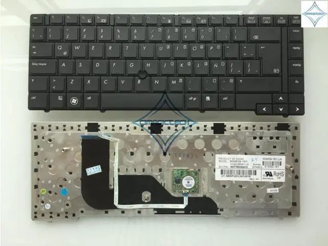 Main image of for HP ProBook 6440b 6445b 6450b 6455b la latin sp spanish laptop notebook keyboard teclado with point sticker