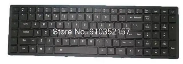 Main image of Laptop Keyboard For For Gigabyte For AORUS X5 MD SKB1603-US 2Z703-USX53-G33S English US With Black Frame 4 screw columns