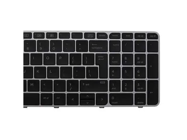Alt view image 4 of 4 - PANSI Keyboard Replacement for HP Elitebook 850 G3 ZBook 15u G3 with Backlit Silver Frame