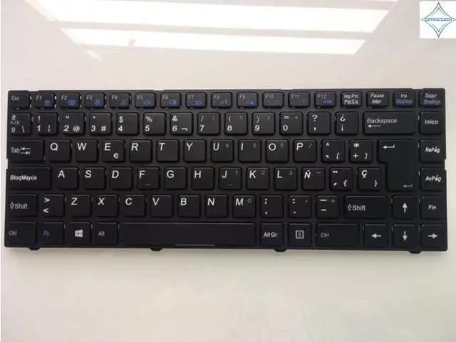 Main image of for Clevo Itautec W7535 W7545 A7520 SP spanish teclado laptop keyboard MP-10F86LA-430