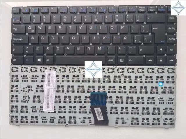Main image of for chicony clevo W940SU W940JU W940KU SP spanish la laptop keyboard teclado Mp-12r76la-4302 6-80-W94A0-480-1