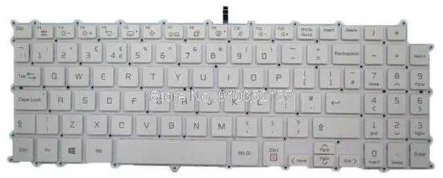 Main image of UK Keyboard For LG 15Z980 SG-90930-2BA SN3870BL1 AEW73949809 United Kingdom UK NO Frame & Backlit