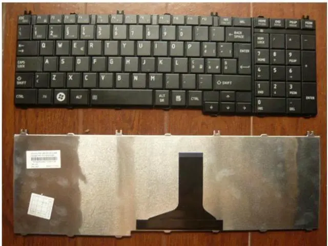 Main image of for toshiba C650 C655 C655D C660 C670 L650 L655 L660 L670 L675 L750 L755 Italian it notebook laptop keyboard