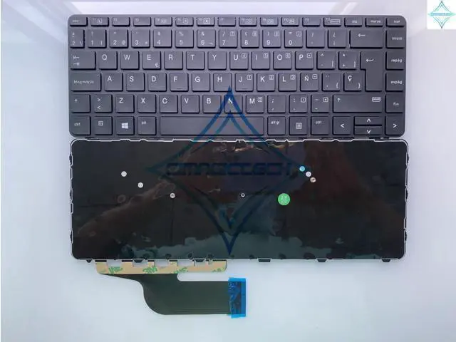 Alt view image 2 of 3 - For HP Probook 430 G3 430 G4 440 G3 440 G4 445 G3 640 G2 645 G2 SP LA Spanish Notebook Laptop Keyboard Teclado With Frame