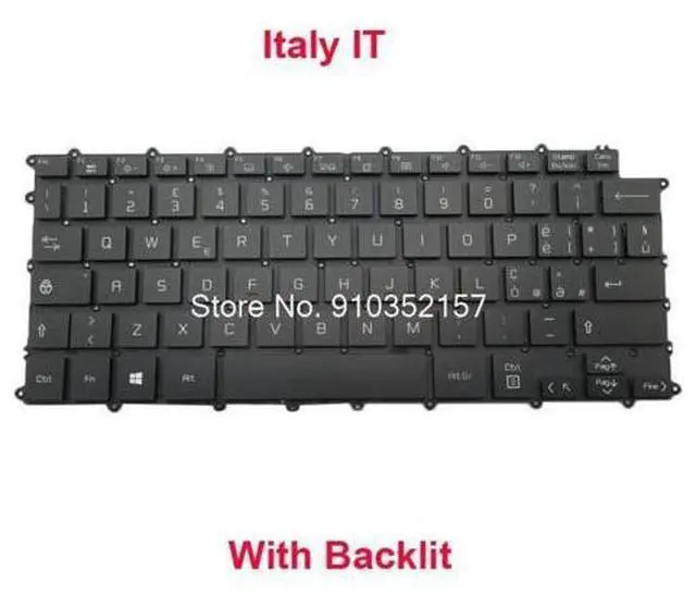 Main image of Laptop With Backlit Keyboard For LG 14Z90P 14Z90P-G 14Z90P-K Italy IT Black NO Frame