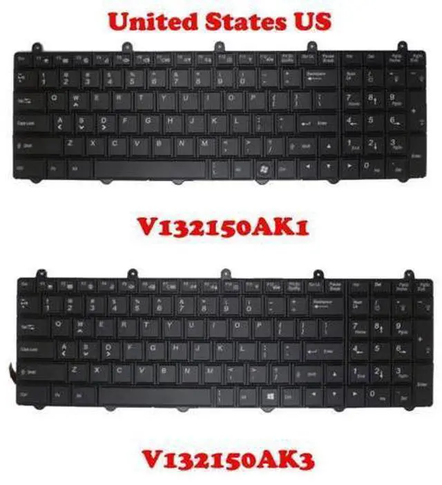 Main image of US Backlit Keyboard For CLEVO P151SM-A P157SM P170SM-A P177SM-A P370SM1-A P370SM-A P375SM-A P375SMF-A P377SM-A P377SMF-A English