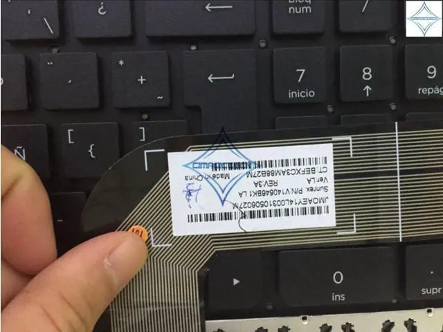 Alt view image 2 of 2 - for HP Pavilion 15-P 17-F 17-F000 17-F040 17-F115 15-p011st 15-p012st 15-p014st la SP spanish laptop keyboard teclado