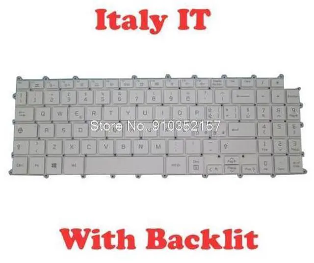 Main image of Laptop With Backlit Keyboard For LG 15Z90P 15Z90P-G 15Z90P-N 15Z90P-K 15Z90P-P Italy IT White NO Frame
