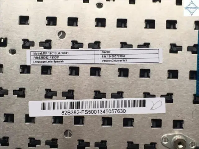 Alt view image 3 of 3 - Teclado for Lanix Neuron A 12c16la-360w 1243000988m 82b382-fs5001 MP-12C16LA-36041 spanish latin sp la laptop keyboard