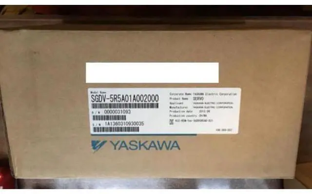 Main image of & SERVOPACK SGDV-5R5A01A002000 / SGDV-5R5A01A SERVO DRIVER
