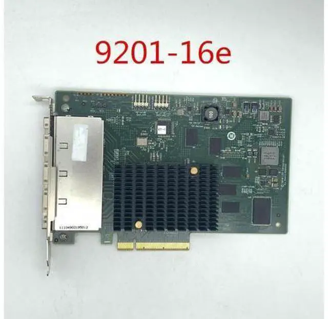 Main image of 9201-16e LSI00276 riginal 16 port HBA JBOD SFF8088 Mini-SAS 6Gb PCI-E 2.0 X8 Controller Card
