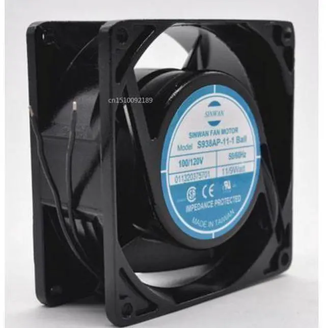 Main image of Para S938AP-11-1Ball 92*92*38mm AC 110V doble rodillo axial ventilador carta Bahía envío gratis