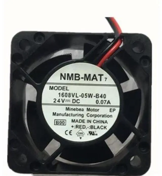 Main image of 4020 24V DC 0.07A 1608VL-05W-B40 2 Alambre de ventilador de refrigeración envío gratis