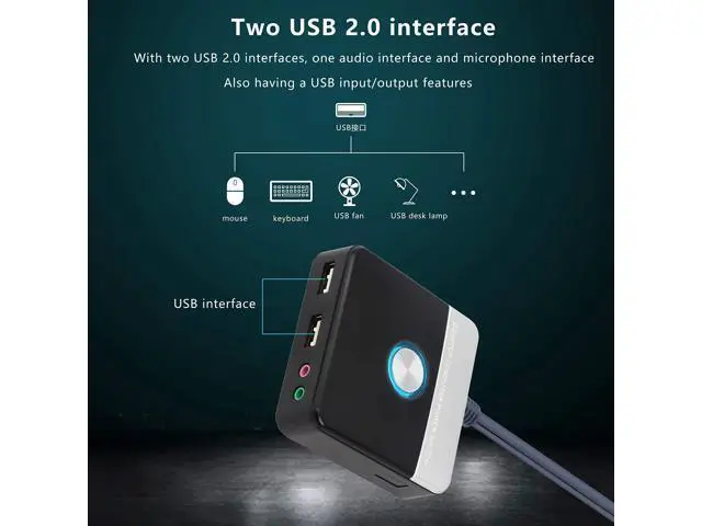 Alt view image 7 of 7 - Reset HDD Button Switch Desktop PC Computer Case Power Supply Supplies on/Off with Dual USB PortsAudio Ports and Reset HDD Push Button Switch for Home, Office, Internet Cafes(Cable 120CM