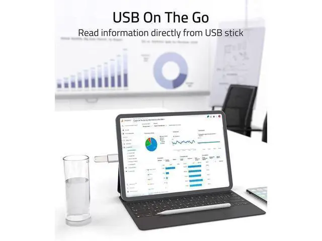 Alt view image 6 of 7 - USB C to USB Adapter Pack of 2 USB C Male to USB3 Female Adapter Compatible with MacBook Pro 2021 iMac iPad Mini 6/Pro MacBook Air 2022 and Other Type C or Thunderbolt 4/3 Devices Space Silver