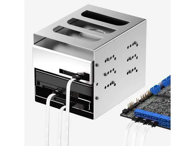 Alt view image 5 of 7 - 3PACK SATA Cable III 3 Pack 6Gbps Straight HDD SDD Data Cable with Locking Latch 18 Inch for SATA HDD, SSD, CD Driver, CD Writer, White