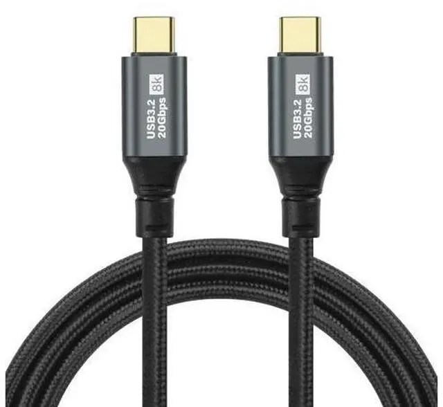 Main image of Gen3.2 Type-C Data Cable Dual Type-C Cable 100W High Definition 8k Projection Screen Cable 20GB Full Phone Data Cable 3m