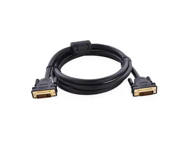 Alt view image 3 of 7 - (16.4ft/5m) DVI Extension cable,DVI-D 24+1 Dual Link Male to Male Digital Video Cable Gold Plated with Ferrite Core Support 2560x1600 and 3D for Gaming, DVD, Laptop, HDTV and Projector, 16.4 ft