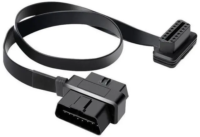 Main image of 1pc OBD-II Extension Cable, 60cm, Male+Female to Female Connector