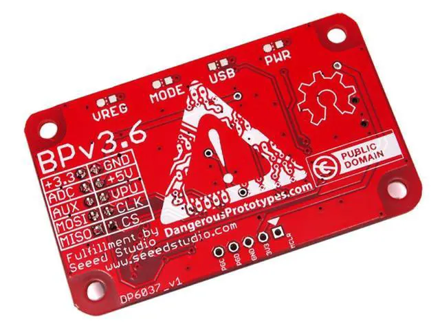 Alt view image 2 of 3 - Bus Pirate v3.6 universal serial interface