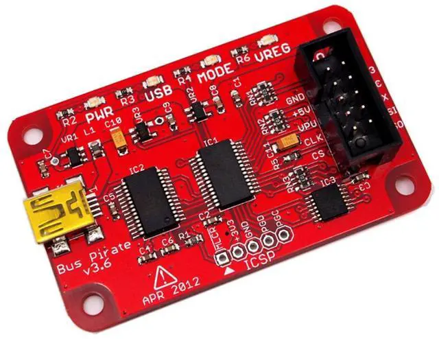 Main image of Bus Pirate v3.6 universal serial interface
