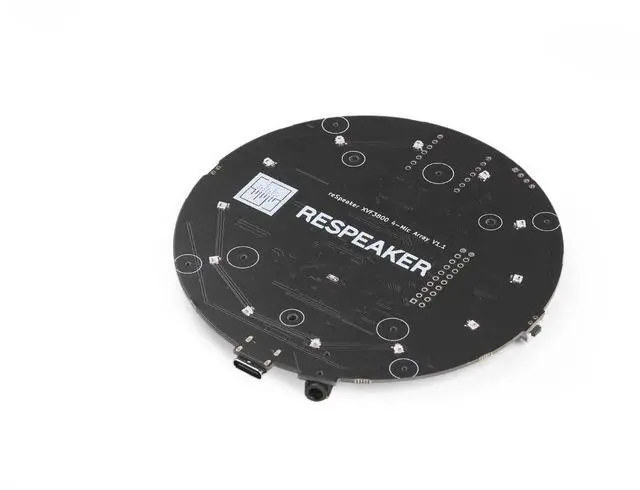 Alt view image 3 of 5 - 1pc reSpeaker XMOS XVF3800 Without Case AI-Powered 4-Mic Array for Clear Voice Even in Noise