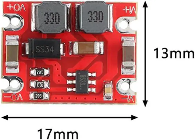 Alt view image 3 of 3 - 10pcs DC-DC 2.5V-15V to 5V 600mA Auto Buck Boost Power Module