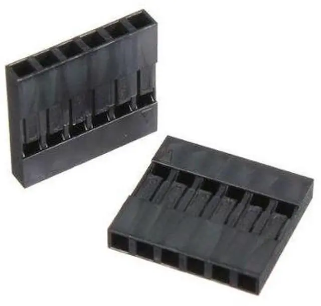 Main image of 300pcs 2.54mm 1x6P Connector Housing Female for Dupont Cable and Jumper Wire