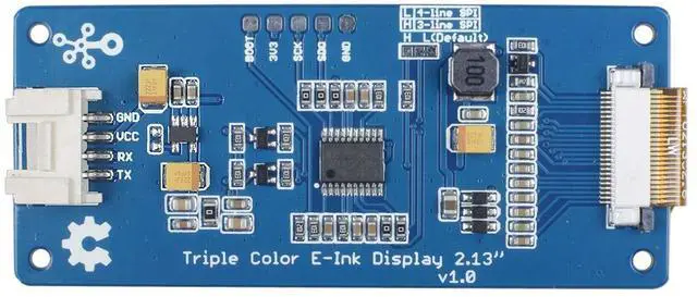 Alt view image 2 of 3 - 1pc Triple Color E-Ink Display 2.13'' for Grove