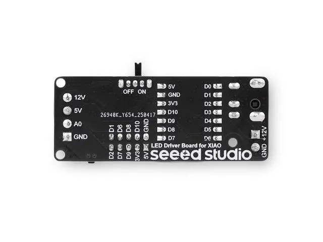 Alt view image 3 of 5 - 1pc LED Driver Board for XIAO, 5V/12V NeoPixel and RGB LED Smart Controller