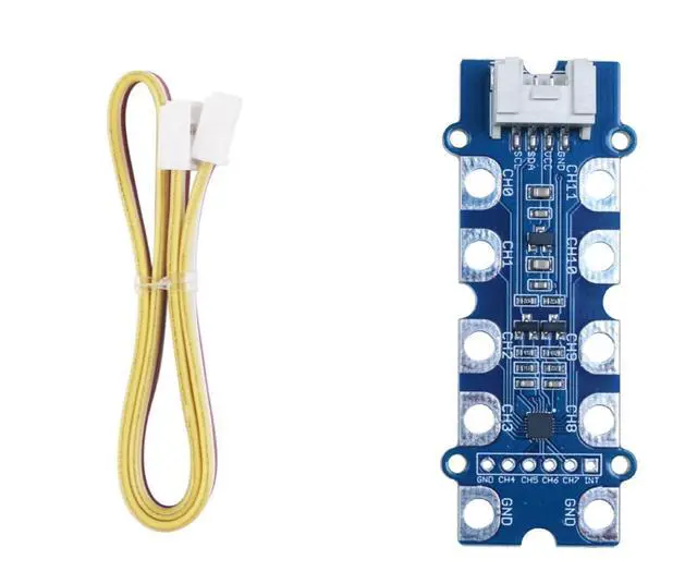 Alt view image 4 of 4 - 1pc Grove - 12 Key Capacitive I2C Touch Sensor V3 (MPR121)