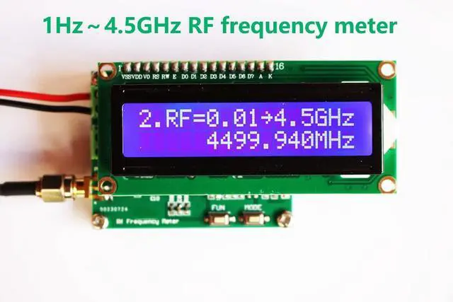 Alt view image 2 of 5 - 1pc HZ332 1Hz~4.5GHz Frequency Meter