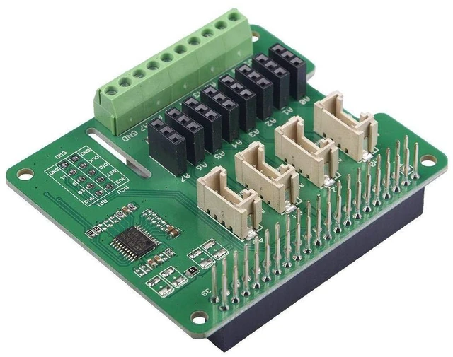 Main image of 1pc 8-Channel 12-Bit ADC for Raspberry Pi (STM32F030)