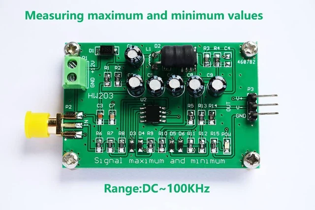 Alt view image 3 of 3 - 1pc HW203 Circuit Module for Measuring Maximum and Minimum Values
