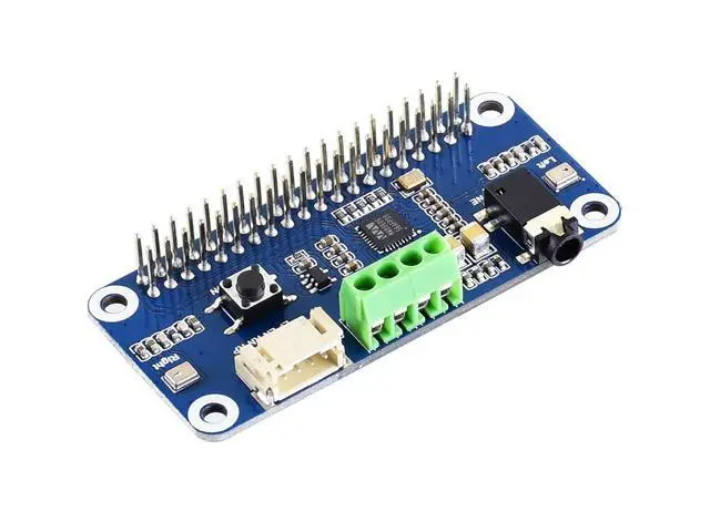 Alt view image 3 of 5 - 1pc WM8960 Audio HAT Support playback and recording, stereo codec; onboard headset and microphone; Available for Raspberry Pi series motherboards, VisionFive 2,I2S Interface