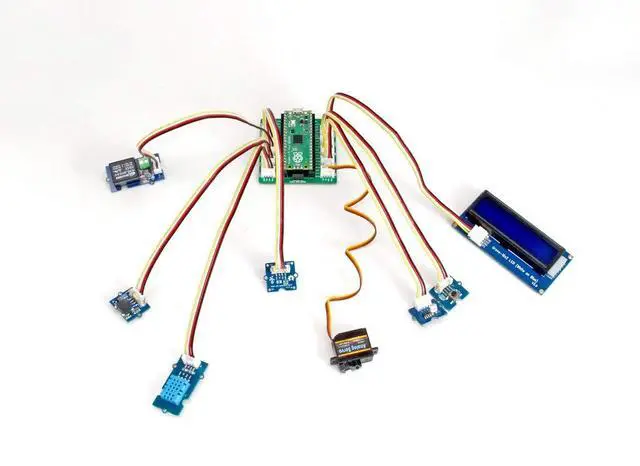 Alt view image 3 of 3 - 1pc Grove Starter Kit for Raspberry Pi Pico