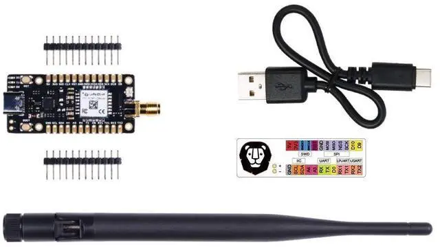 Main image of 1pc LoRa-E5 mini (STM32WLE5JC) Dev Board, LoRaWAN Protocol and Worldwide Frequency Supported