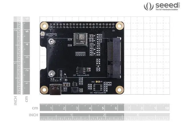 Alt view image 3 of 4 - 1pc WM1302 Pi HAT for Raspberry Pi