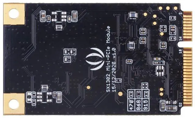 Main image of 1pc WM1302 LoRaWAN Gateway Module (SPI) - US915, Based on SX1302
