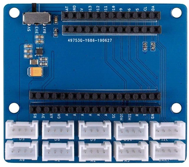Alt view image 2 of 4 - 1pc Grove Shield for Wio Lite - Compatible with AdaFruit Feather