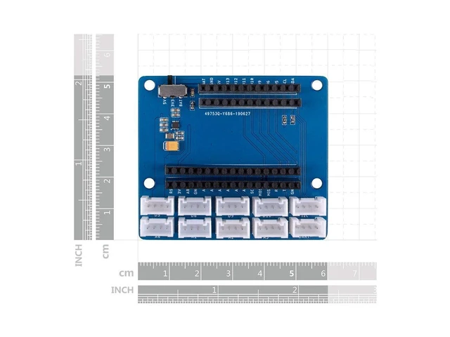 Alt view image 4 of 4 - 1pc Grove Shield for Wio Lite - Compatible with AdaFruit Feather